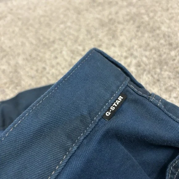 G Star Raw Jeans Mens 33X34 Type 96 Loose Sea Blue Denim Wash New with Tags